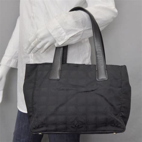 chanel nylon tote bag|chanel nylon travel bag.